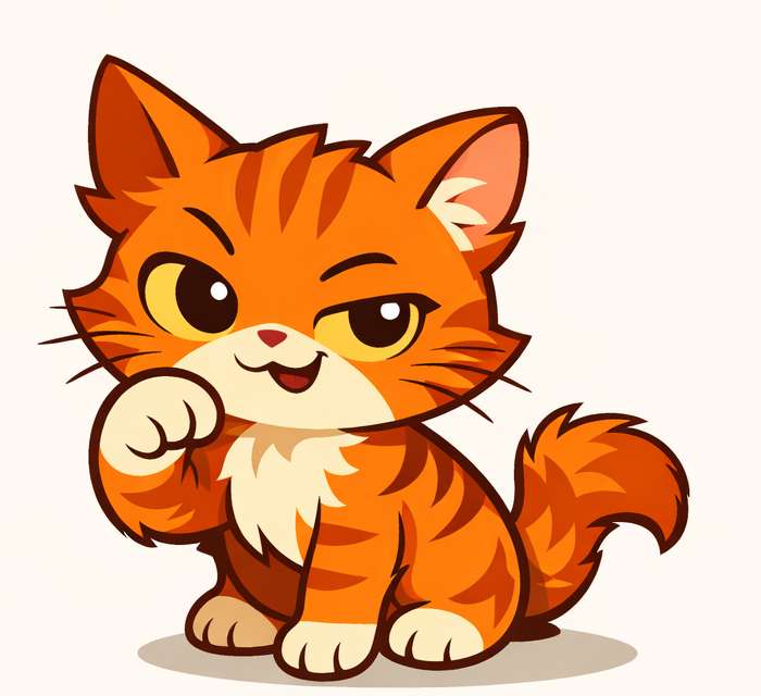 Hero Mrr mascot pose